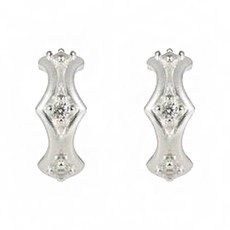 링블 큐빅 이어링 ONE SIZE