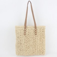 지비비 여름 라탄가방 비치 숄더백