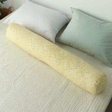 韓國 amante Mydok 半微纖維身體抱枕套, 糖果黃