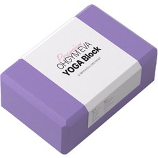 Ohgym 皮拉提斯 伸展 EVA 瑜珈 瑜珈磚, 紫色