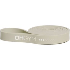 Ohgym 居家訓練引體向上單槓阻力運動彈力管乳膠拉力帶, 岩石灰