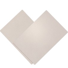 LIVING Maker 人造皮革修補貼片 2入, 奶油白