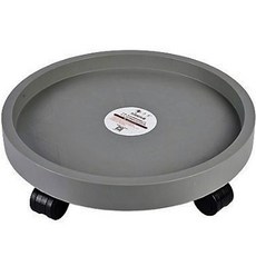 Bya移動式圓形花盆架, 灰色