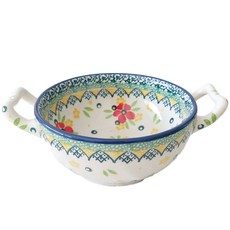 Artystyna 波蘭陶器 凹形把手湯碗 2357, 混合顏色, 1個
