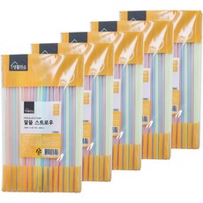 Life smile 實惠吸管, 100入, 5個