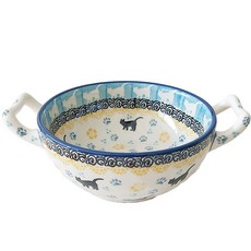 Artystyna 波蘭陶器 凹形手柄湯碗 2153, 混合顏色, 1個