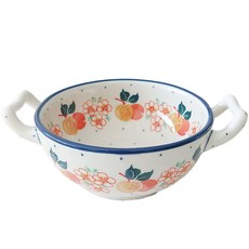 Artystyna 波蘭陶 凹口把手湯碗 2072, 混合顏色, 1個