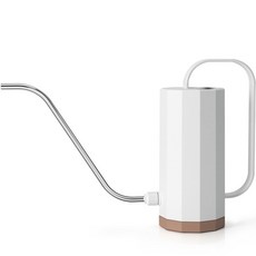 今日共感 高級園藝澆水壺 象牙白 1200ml, 1個