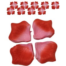 Maket Gamseong 活動裝飾 玫瑰花瓣, 10個, 橘粉色