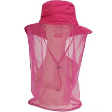 양봉방충망 모자 13 빨간색, 1개