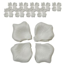 Maket Gamseong 活動裝飾 玫瑰花瓣, 10個, 白色
