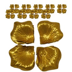 Maket Gamseong 活動裝飾 玫瑰花瓣, 10個, 黃金