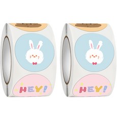 피삼십일 큐티 베어 롤스티커, 스타일 1, 2개