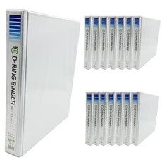 Ecopipi環境部環保PP D環活頁夾 3cm A4 3孔, 15個, 白色