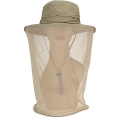 양봉방충망 모자 12 카키, 1개