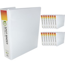 EcoPP環境部環保PP活頁夾 5cm A4 3孔, 15個, 白色