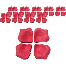 Maket Gamseong 玫瑰花瓣活動裝飾, 玫瑰粉, 10個