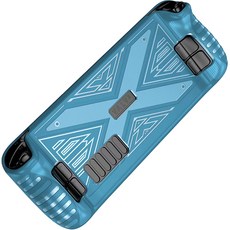 HOHOO Steam Deck TPU 保護殼 X-Back 藍色, 單一商品, 1個