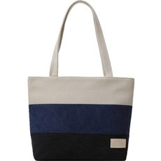 Loire大容量肩背包 拉鍊型尿布包, 藍色