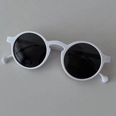 Dolphin whale 兒童時尚圓形太陽眼鏡