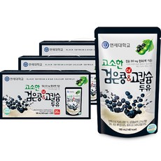 연세두유 고소한 검은콩 앤 고칼슘 두유, 190ml, 60개