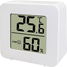 Ozni表情符號通知迷你溫濕度計, Clova White