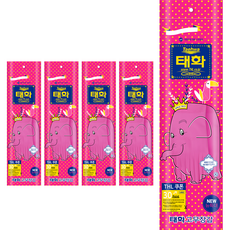 太和橡膠手套雙手套組, 5套, 新款特大號（XL）, 粉色