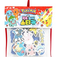 PoKeMoN 寶可夢 沐浴遊戲貼紙戲水玩具, 混合顏色