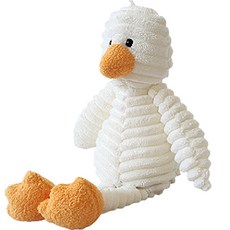 動物農場燈芯絨娃娃, 33cm, 小鴨, 1個