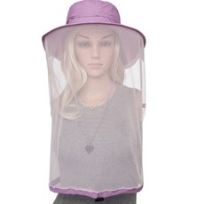 NOS협력업체 보호 방충망 모자 14 퍼플 메쉬연결, 1개