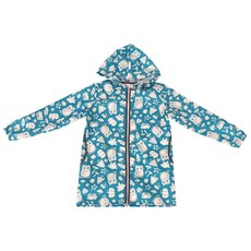 BEBE CHOUETTE 兒童彩虹貓頭鷹 兒童防風外套 雨衣 雨衣夾克