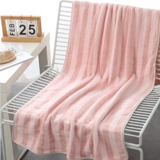 J.EUN彩色身體毛巾, 粉色, 1個