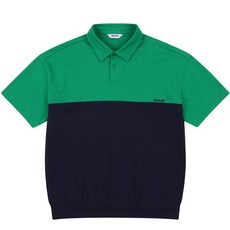 Volvik 男款高爾夫拼色短袖翻領T恤 VMTSN351