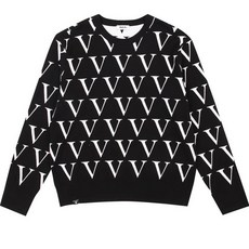 Volvik 男款高爾夫全版圖案緹花圓領針織衫 VMKTN201