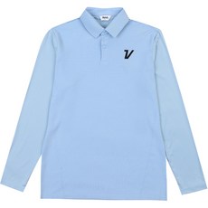 Volvik 男款高爾夫針織混紡長袖翻領T恤 VMTSN202