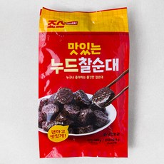 죠스떡볶이 맛있는 누드 찰순대 600g + 소금 6g 세트, 606g, 1세트