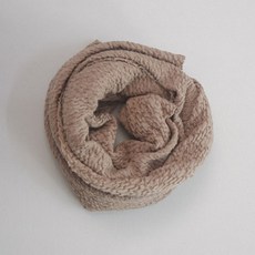 미미키드 아동용 와플꽈배기 머플러