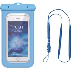 MJ 深海用 冬季SPA 夏季假期用 Edge 防水袋, 藍色, 1個