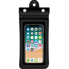 동그란주먹 비비드 스마트폰 방수팩, 블랙, 1개