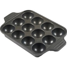 Mamista IH 感應章魚燒鍋 12 件, 總長24cm x 長14.5cm x 高3cm, 1個