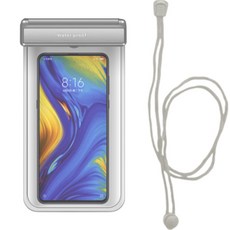 Lily 安全手機防水袋, 灰色, 1個