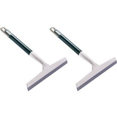 솔브리빙 고급 실리콘 화장실 유리창 차량 물기제거기 다크그린, 2개, 그린