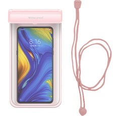 Lily 安全手機防水袋, 粉紅色, 1個