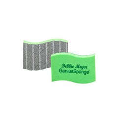 Debbie Meyer Genius海綿菜瓜布 銀色, 2個, 1入