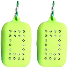 Clara 冰涼運動毛巾, 綠色, 2個