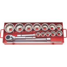 코켄 1스퀘어 12각 소켓 라쳇 15종 세트 8225M-12P, 1세트