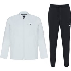 VEXX 男款梭織訓練服套裝 V29P0302WH V29P0401BK