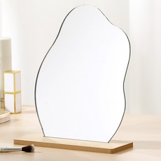 SimplyAnn 不規則造型立式桌上化妝鏡, 雲朵型