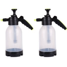 앤리이니 수동 분무 스프레이, 2개, 블랙