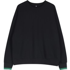 luxgolf 男款街頭線條圓領寬鬆大學T OH3S401